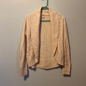 Mossimo Cream Cardigan